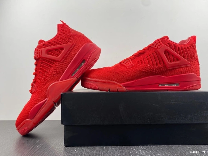 One Kick 4 Red AQ3559-600 Retro Flyknit Jordan 0802